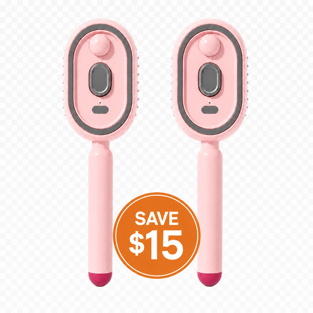 3-in-1 Electric Mist Detangling Brush