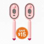3-in-1 Electric Mist Detangling Brush