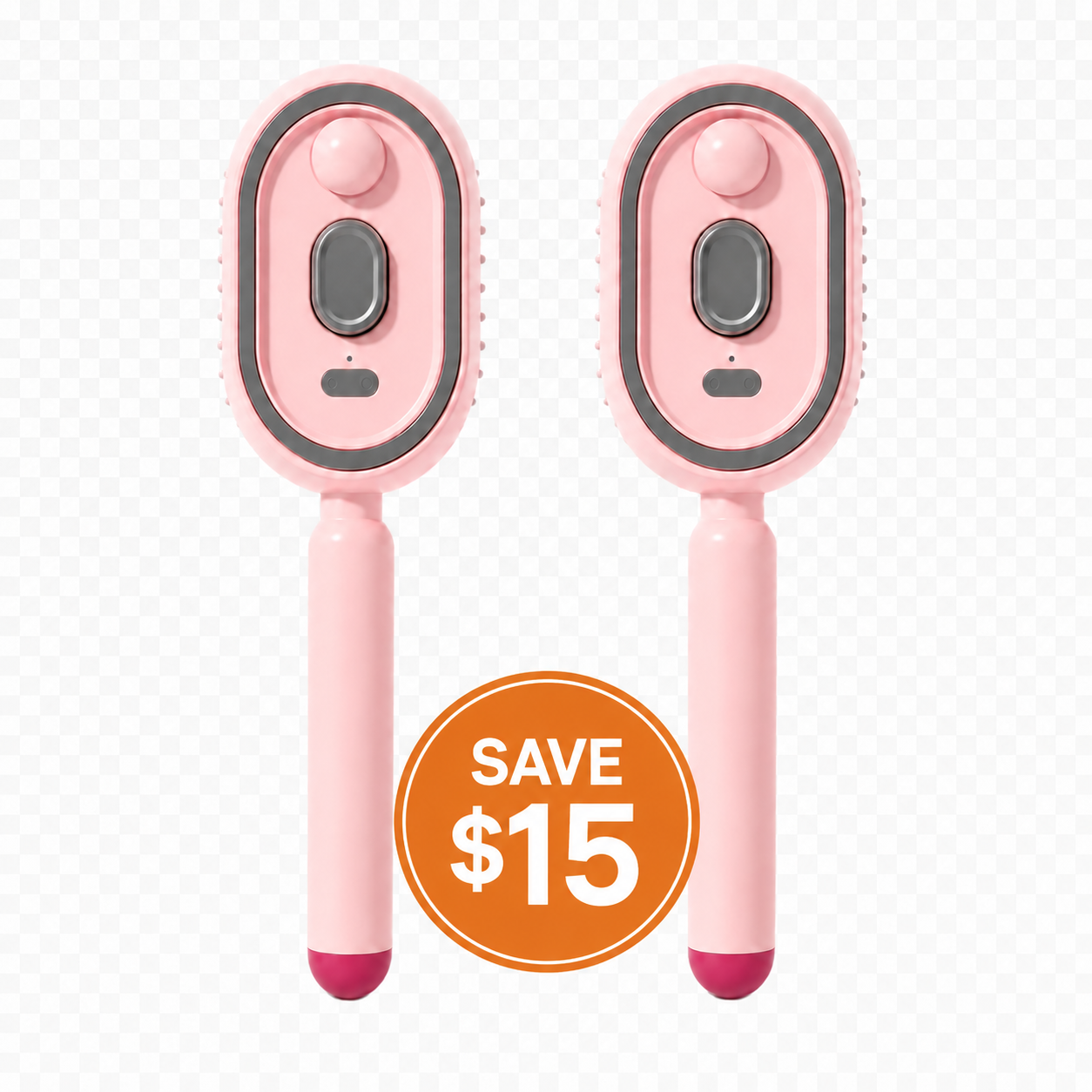 3-in-1 Electric Mist Detangling Brush