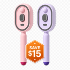 3-in-1 Electric Mist Detangling Brush