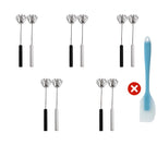 Stainless Steel Semi-Automatic Hand Egg Beater
