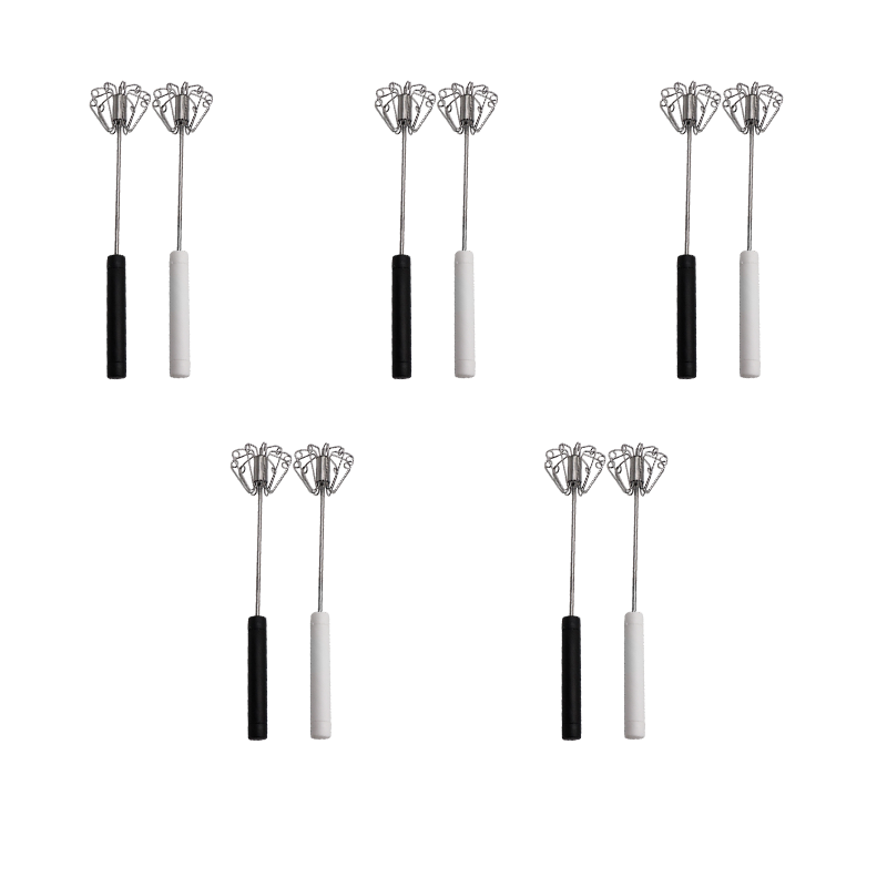 Stainless Steel Semi-Automatic Hand Egg Beater