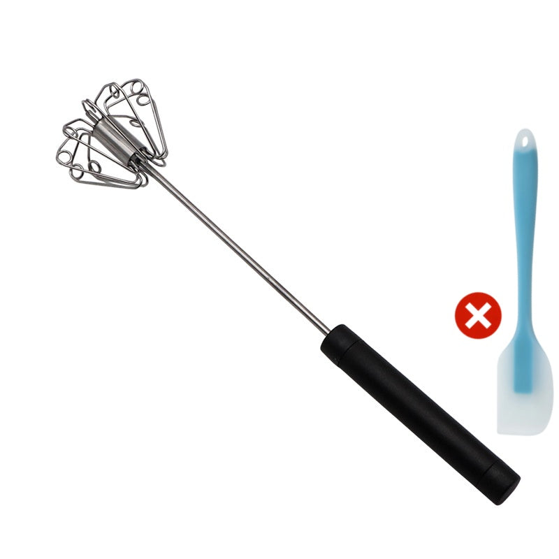 Stainless Steel Semi-Automatic Hand Egg Beater