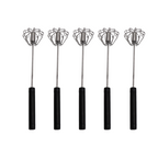 Stainless Steel Semi-Automatic Hand Egg Beater