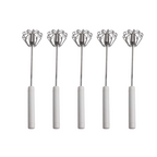 Stainless Steel Semi-Automatic Hand Egg Beater