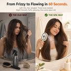 3-in-1 Electric Mist Detangling Brush