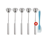 Stainless Steel Semi-Automatic Hand Egg Beater