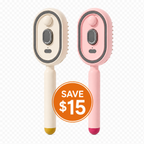 3-in-1 Electric Mist Detangling Brush