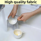 10 Counts Wet Dry Non-Scratch Wire Dishcloth, Reusable Kitchen Cleaning Rag