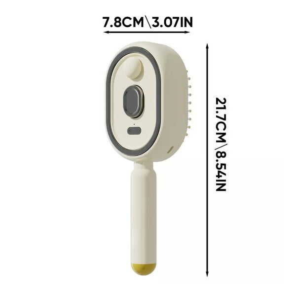 3-in-1 Electric Mist Detangling Brush